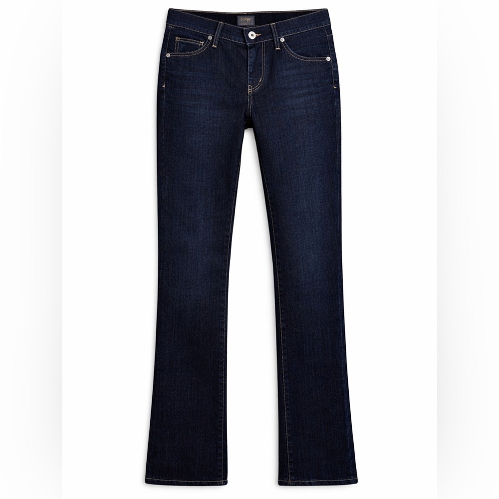 Citizens of Humanity Ava Low Rise Straight Leg Jeans Dark Wash Size 25